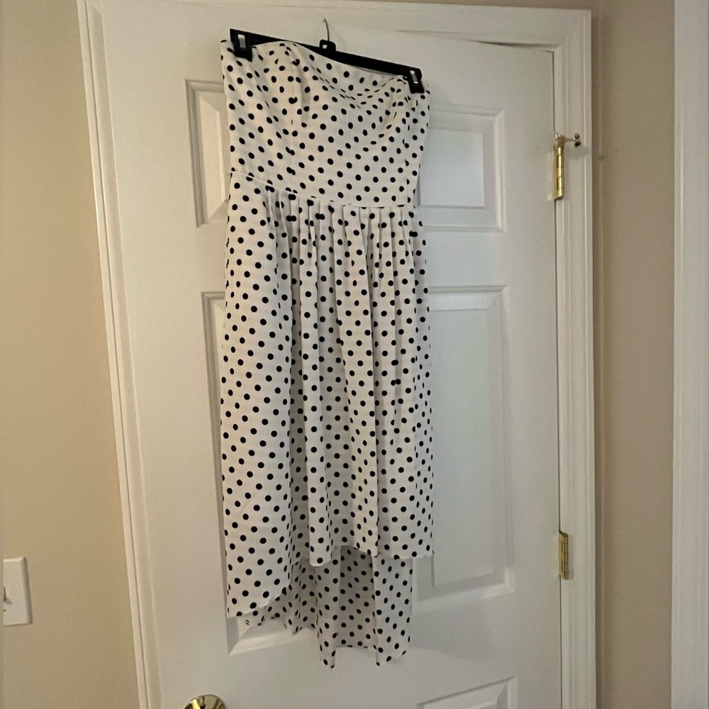 White House Black Market Polka Dot Dress